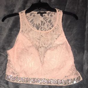 Pink Two-Piece Dress